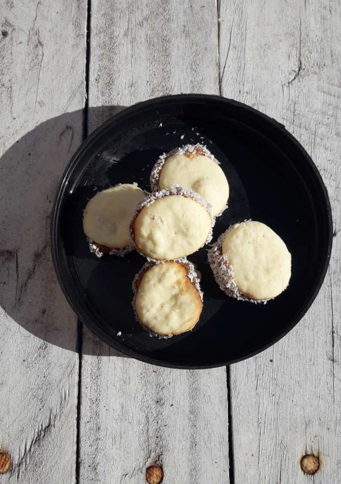 Una foto de Alfajores de maicena