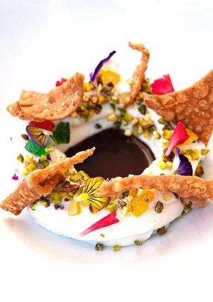 A picture of Deconstructed Cannolo.