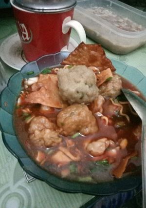 Foto resep Bakso daging blender #homemade