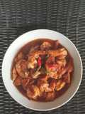 Udang Tahu Saus Asam Manis
