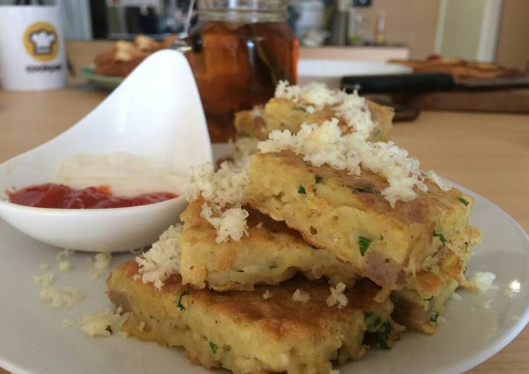 Omelet toping keju #maree