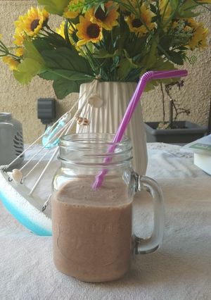 A picture of Healthy Chocolate-Banana Smoothie.
