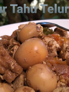 Foto resep Semur Tahu Telur Puyuh