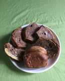 Bánh chuối nướng vị ca cao