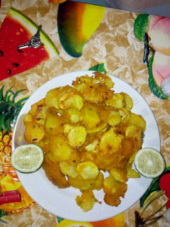 A picture of Viazi Karai.