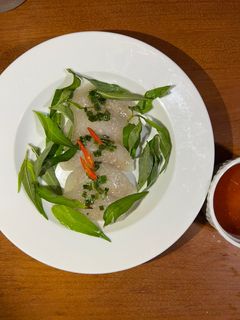 Hình của món Bánh Bột Lọc Nhân Tôm Thịt.