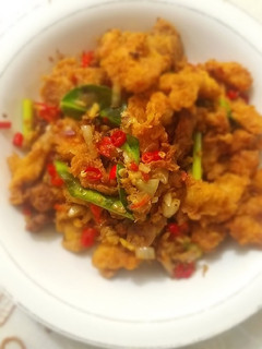 Foto resep Ayam goreng crispy cabe garam