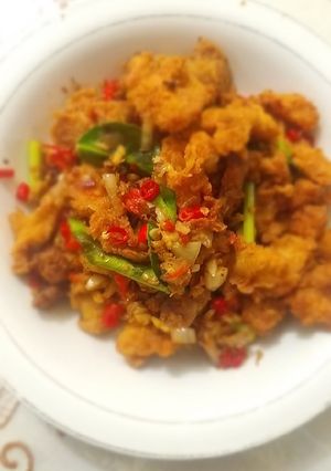 Foto resep Ayam goreng crispy cabe garam