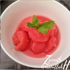 Watermelon Sorbet A picture of Watermelon Sorbet.