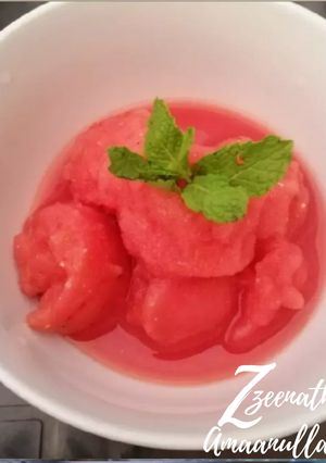 A picture of Watermelon Sorbet.
