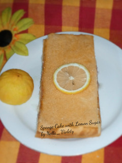 Foto resep Sponge Cake With Lemon Sugar