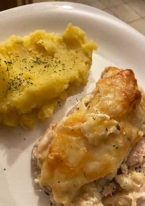 Ananászos-sajtos csirkemell recept fotója