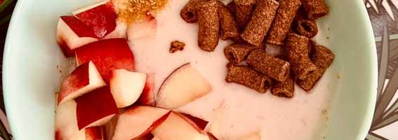O meu pequeno almoço saudável