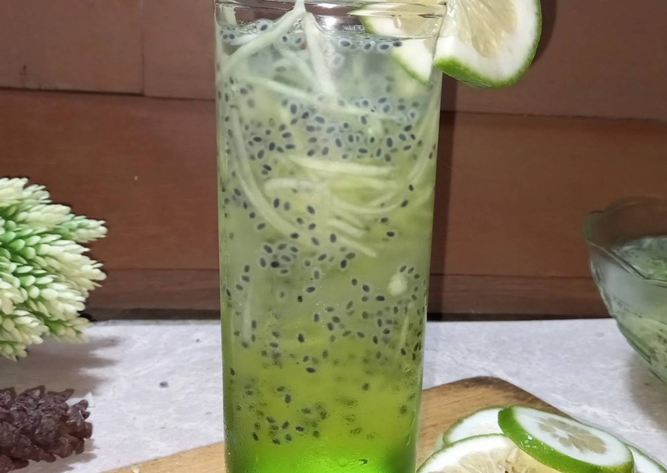 Es timun serut selasih