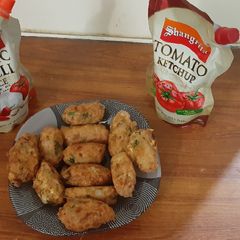 A picture of Resha kebabs.