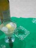 Vino blanco y soda