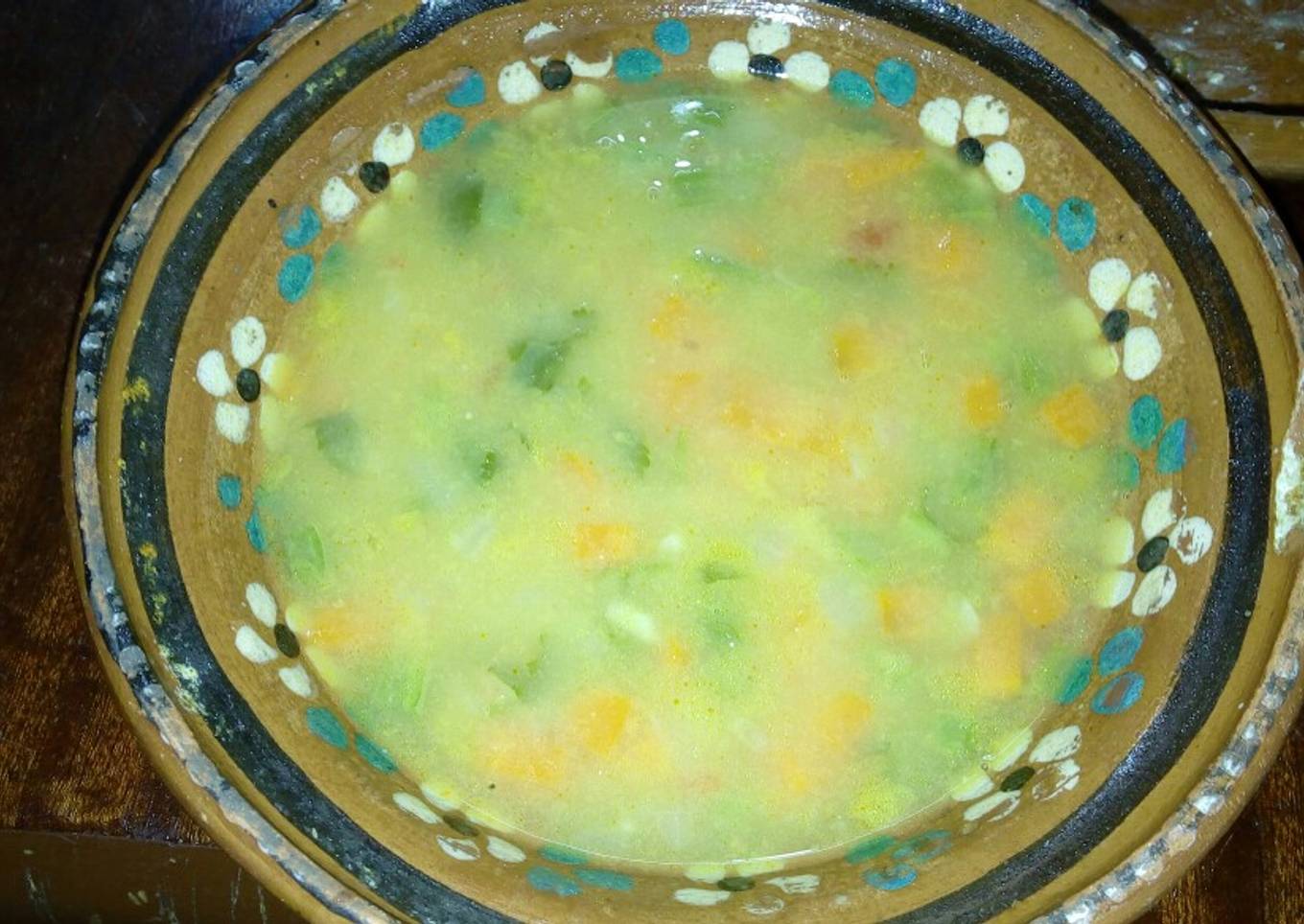 Sopa de habas a la Mario's