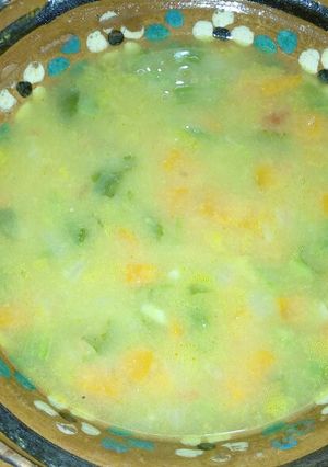 Una foto de Sopa de habas a la Mario's