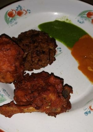 A picture of Chicken pokora.