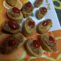 A picture of Rice &Potatoes stuffed roll_.