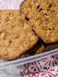 Una foto de Galletón de avena y nueces