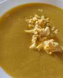 Crema de calabaza, zanahoria, puerro y calabacín🥕🎃🍲🍱🍛🍚🍳