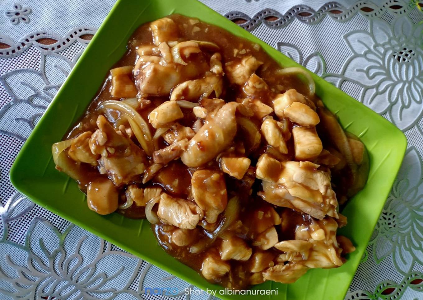 Ayam teriyaki ala hokb*n mudah dan murah