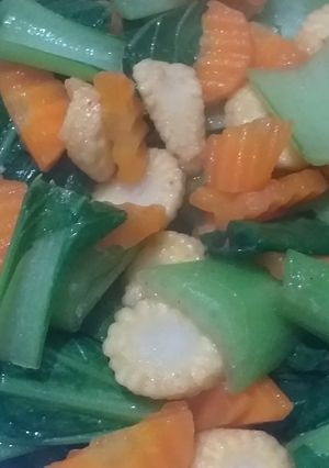 Foto resep Tumis pakcoy plusss