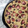 Torta/budín de banana, c/harina de avena