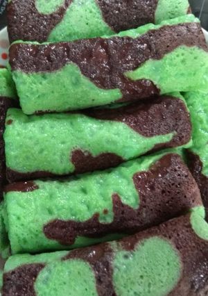 Foto resep Kulit Dadar gulung pandan