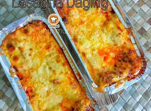 Gambar Lasagna Daging 🇮🇹