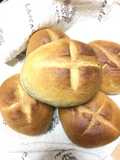 Crunchy Dinner Rye Flour Bread -Eggless