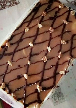 صورة لوصفة كيكه 7 ملاعق بذوق الشوكولاته 🎂🍫🍫
