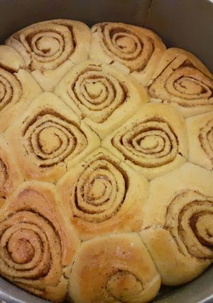 A picture of Cinnamon rolls.