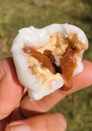 Una foto de Nueces confitadas