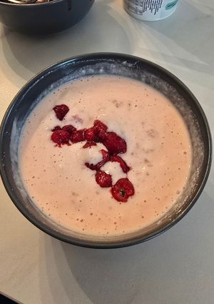 Une photo de Yaourt Protéiné aux Fruits Rouges