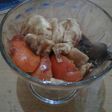 Pisang saus coklat simple