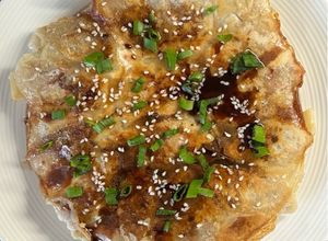 Foto di Gyoza con maiale e verdure