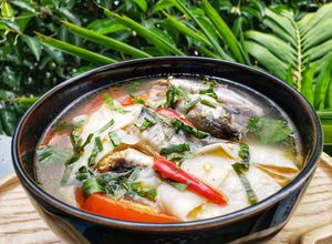 Hình của món Canh cá chốt măng chua.