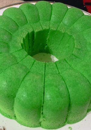 Foto resep Bolu kukus pandan