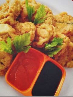 Foto resep Udang Tahu Goreng