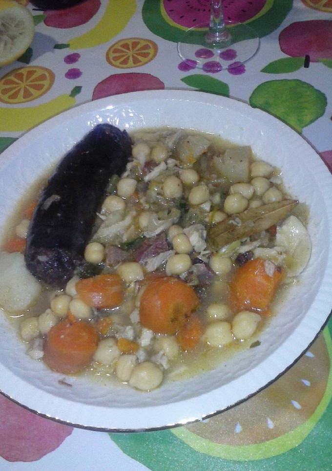 Una foto de Garbanzos estofados