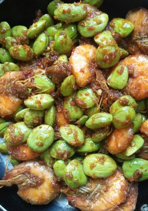 Foto resep Sambal udang pete