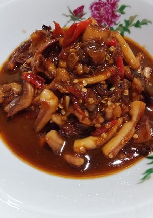 Foto resep Sotong pedas manis