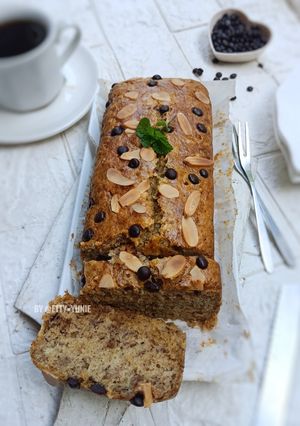 Foto resep Eggless Banana Cake