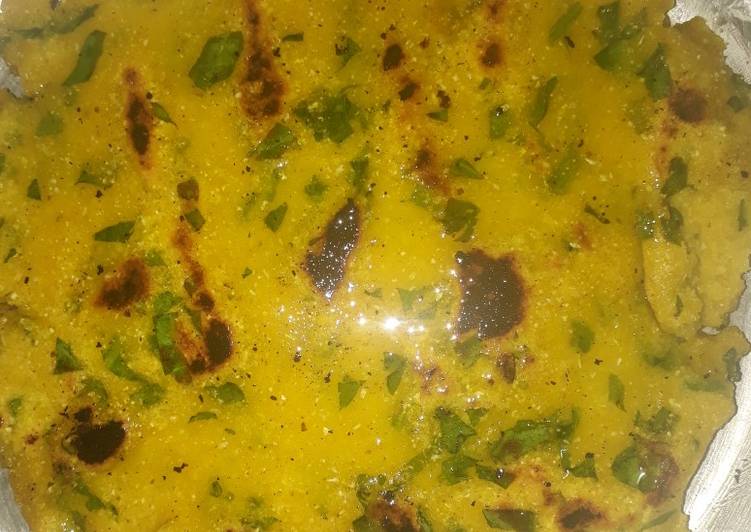 Makki stuff roti