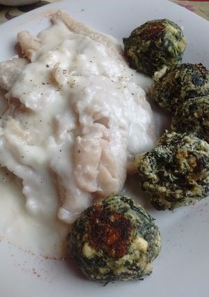 Una foto de Salsa blanca dietética