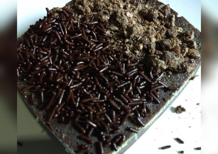 Cara mengolah Brownies kukus nutrijel  Cepat