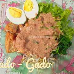 A picture of Gado - Gado Jawa.