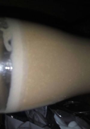 Una foto de Licuado de café, avena y chocolate!!
